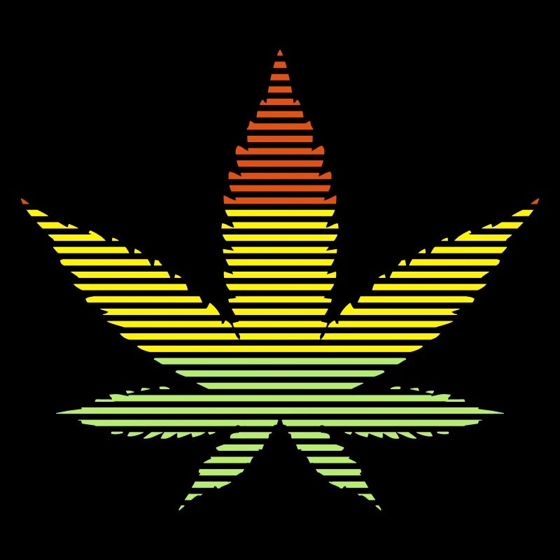 Cannabis-Blatt