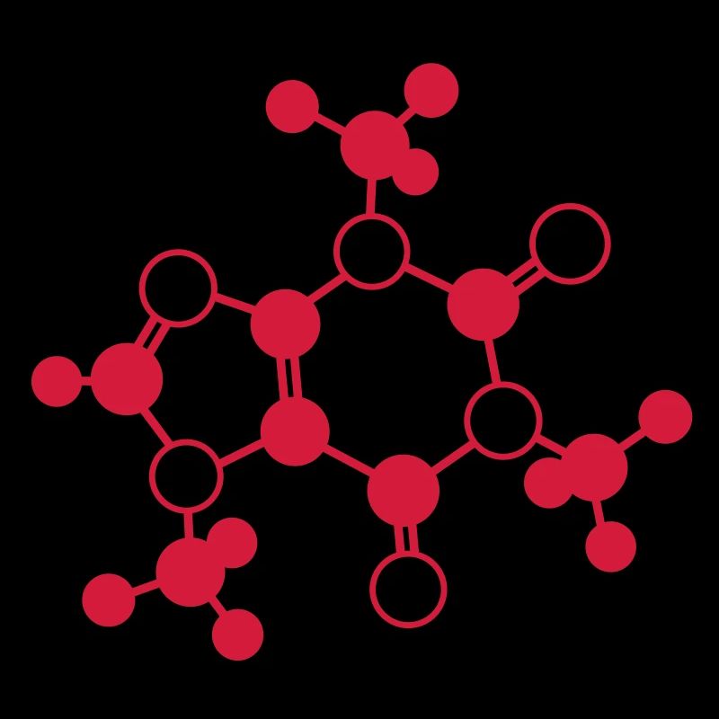 Caffeine - molecule - 1c