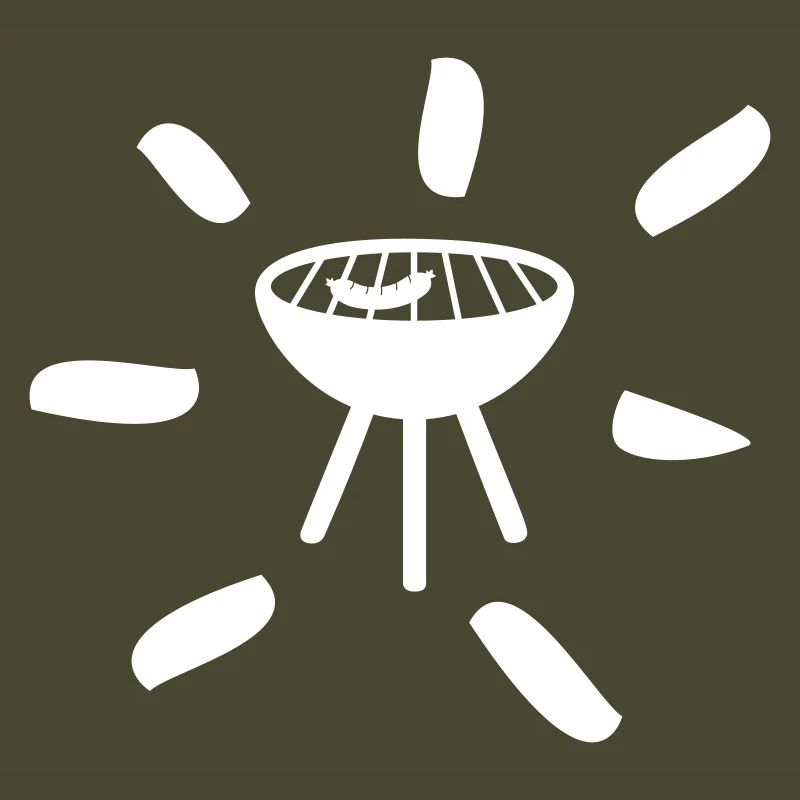 Grill Rays Grillades Chilling Camping Comic Fan