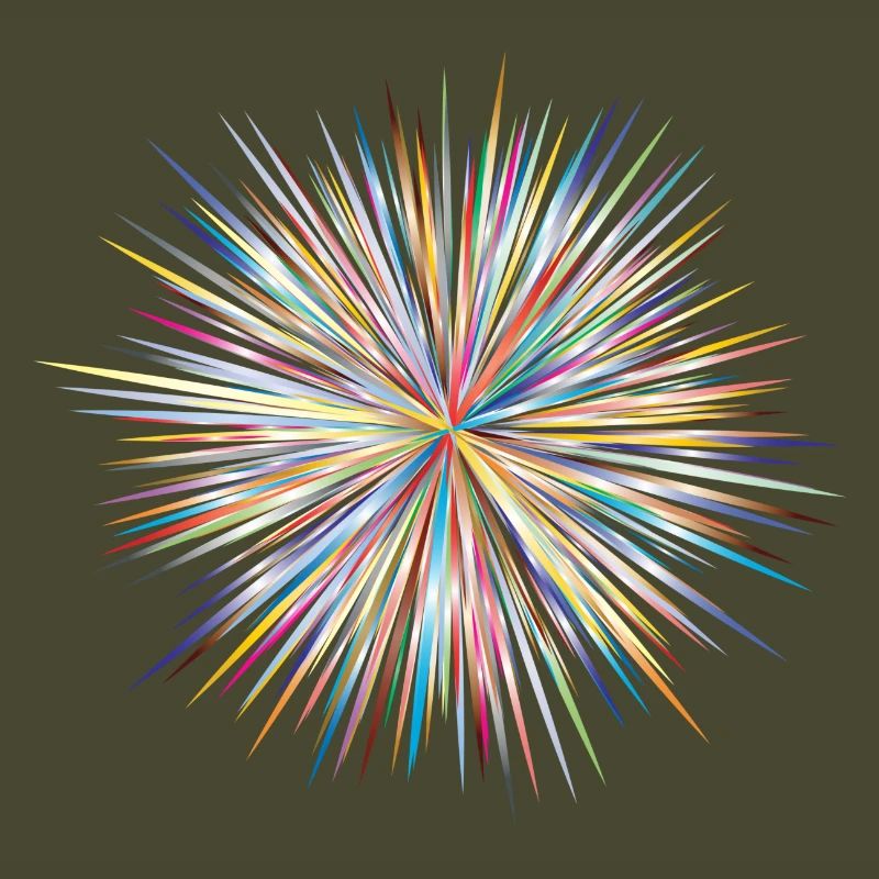 Farbexplosion Bunt Geschenk Geschenkidee
