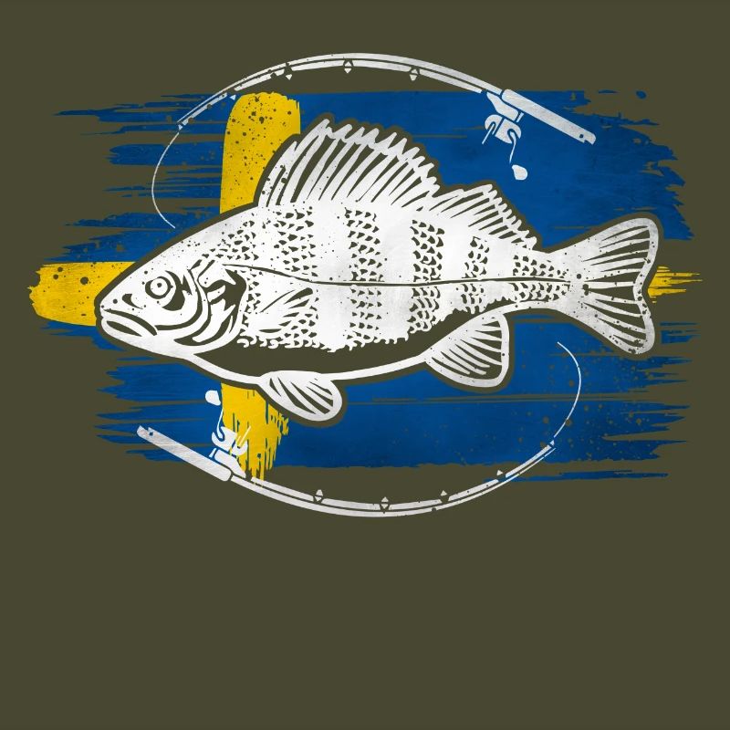 Perche de pêche de Suède