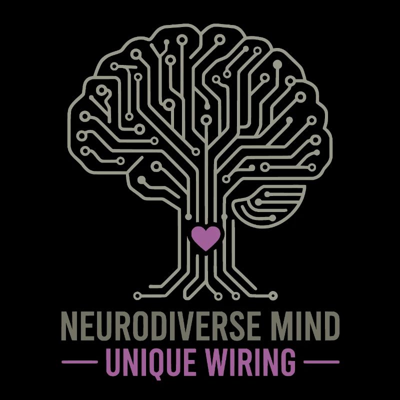 NEURODIVERSER GEIST Einzigartiges Verdrahtungsbewusstsein