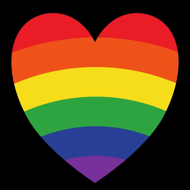 Regenbogenherz | LGBT | Geschenkidee