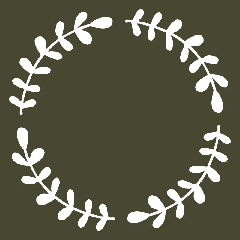 Wreath frame birthday gift