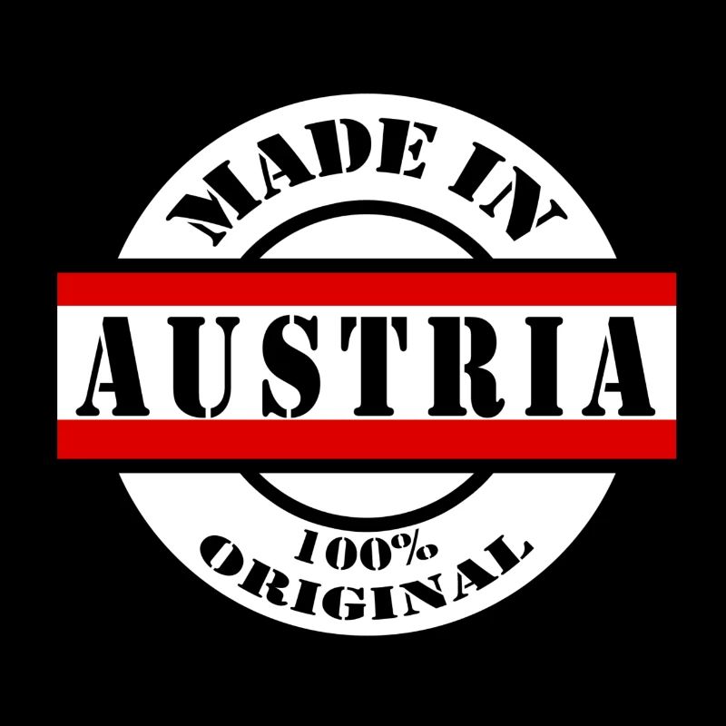 MADE IN AUSTRIA Autriche Cadeau de drapeau