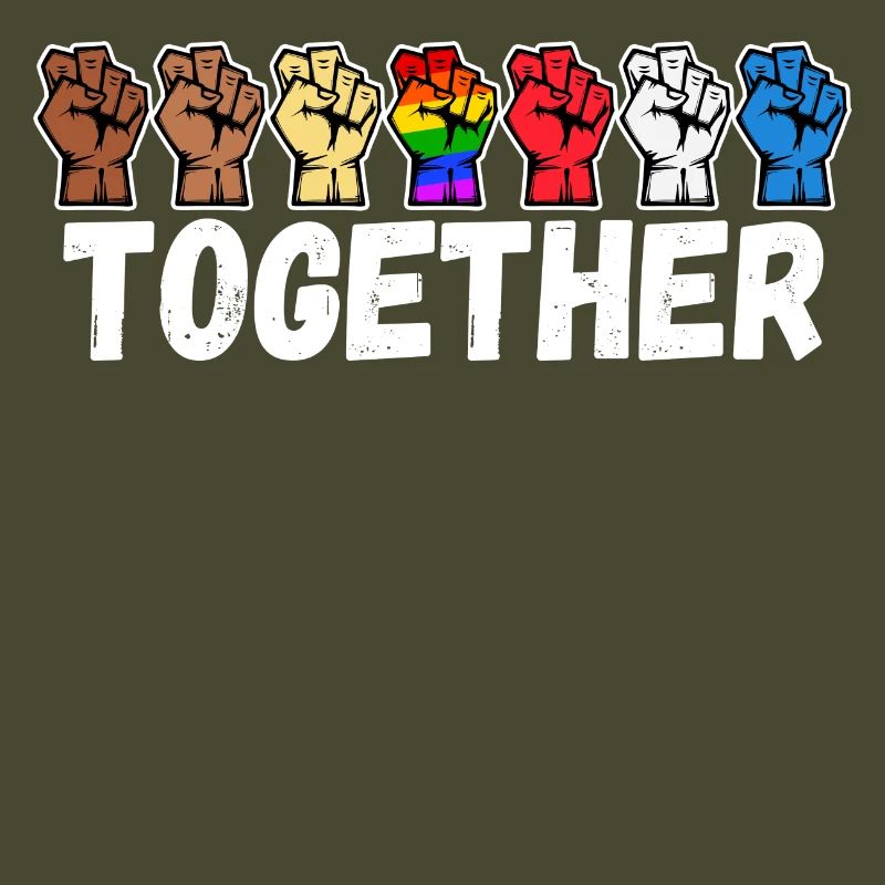 Equality Lgbt rainbow saying