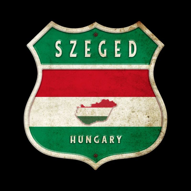 Design du drapeau de la Hongrie de Szeged