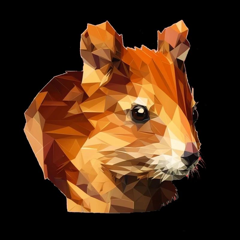 Polygon Eichhörnchen