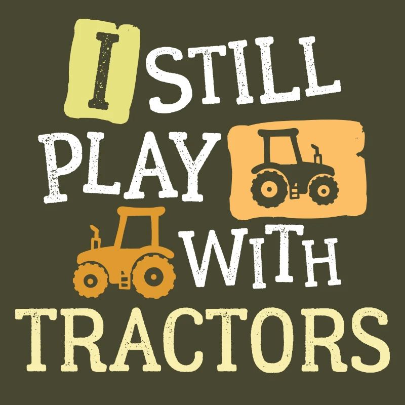 Bauer Statement Ackerbau Traktor Feld Nutzfahrzeug