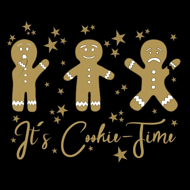 It’s Cookie Time – Gingerbread Design