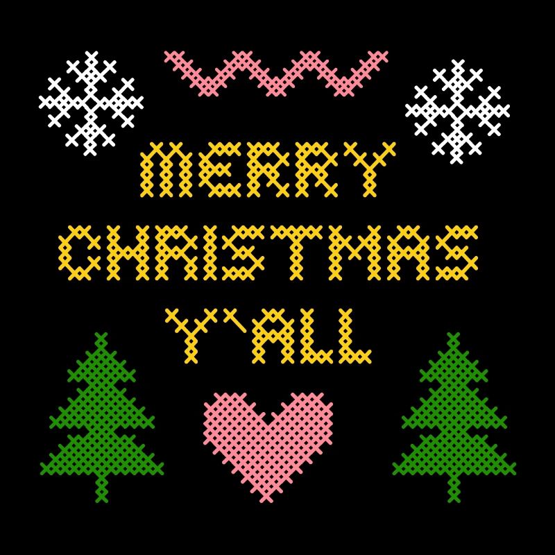 Merry Christmas Pixel Art Design