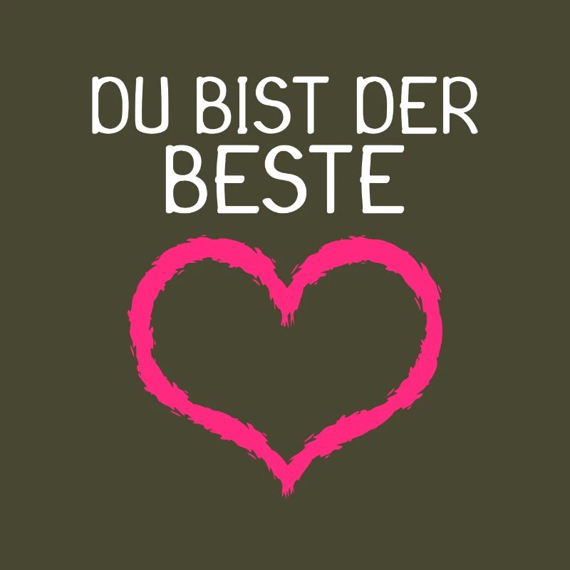 Du bist der Beste Herz Geschenk