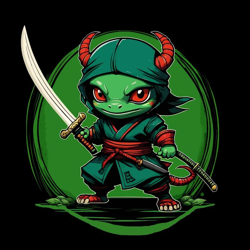 Ninja Salamandre Verte 1