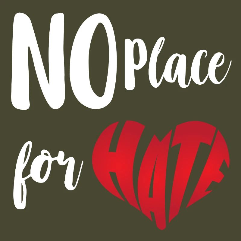 No Place For Hate Stop Hate Anti Hate