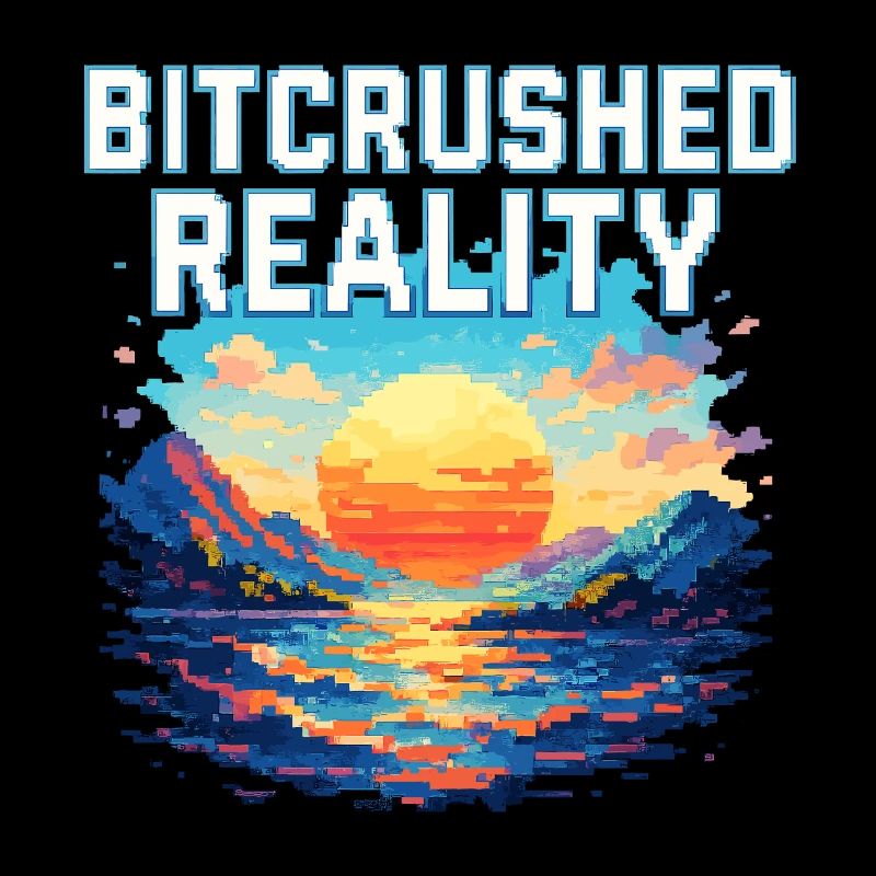 Bitcrushed Reality – Coucher de soleil dans Glitch