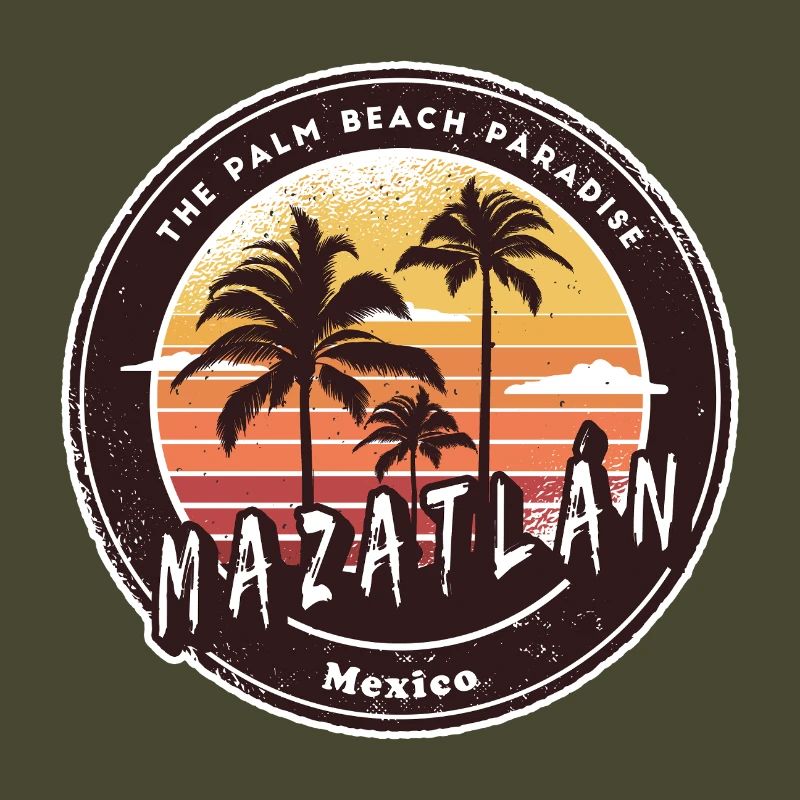 Mazatlán Mexico Sunset Design