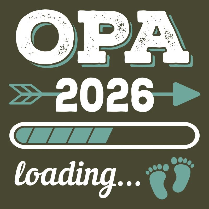 Opa 2026 Loading Werdender Großater Geschenkidee