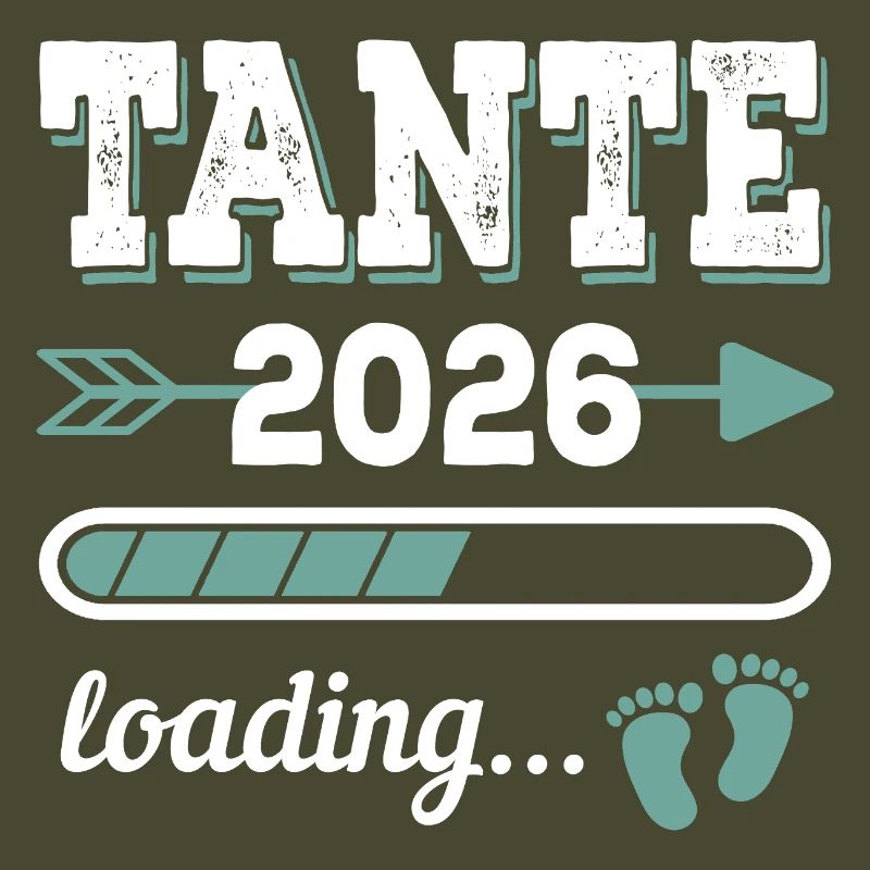 Tante 2026 Loading Werdende Tante Geschenkidee
