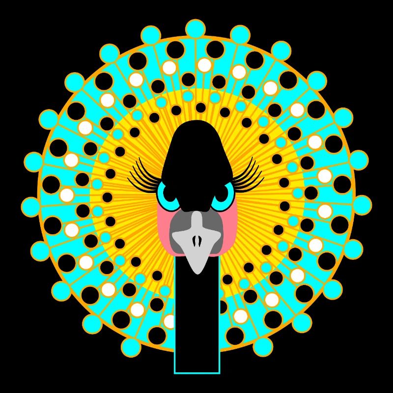 Vogel-Mädchen-Power