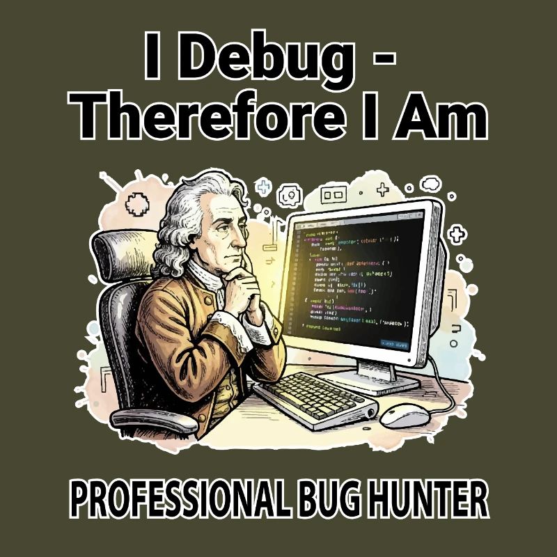 Ich debugge daher bin ich: Pro Bug Hunter – dunkler BG
