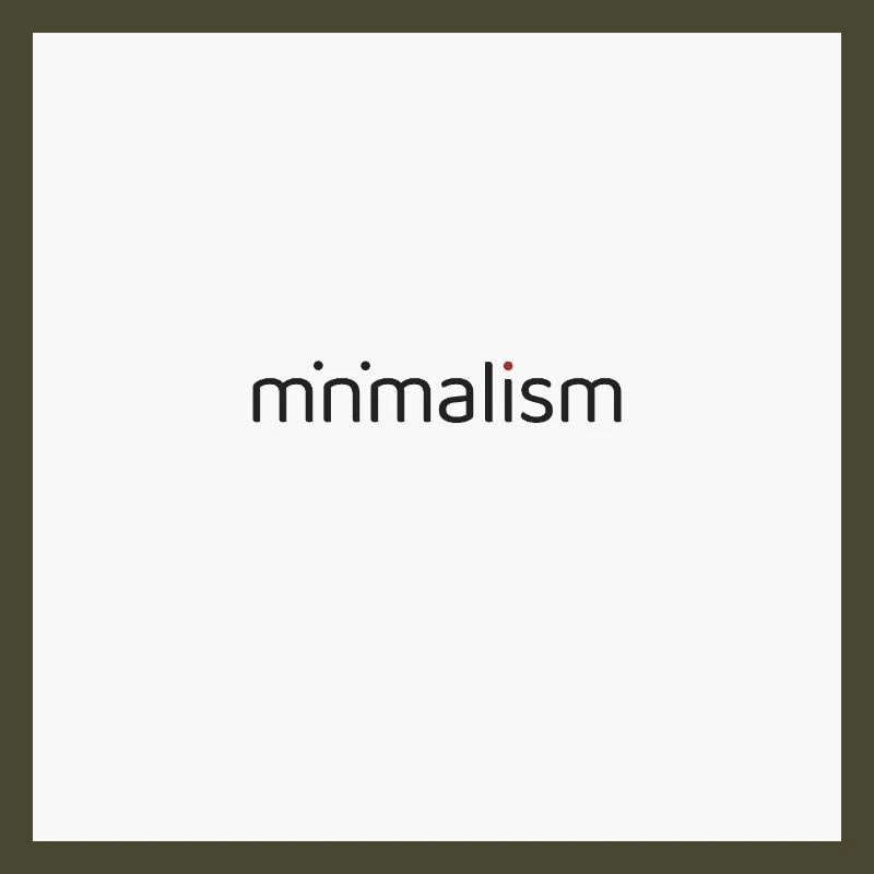 Typographie minimaliste – Conception d’affiche propre