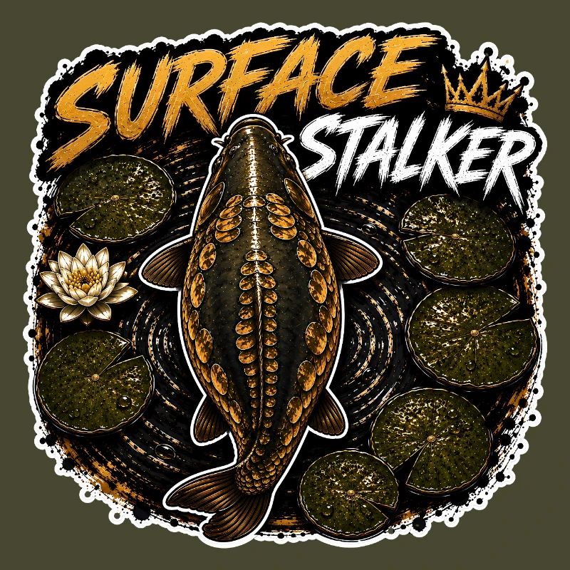 Conception de la pêche à la carpe de surface Stalker
