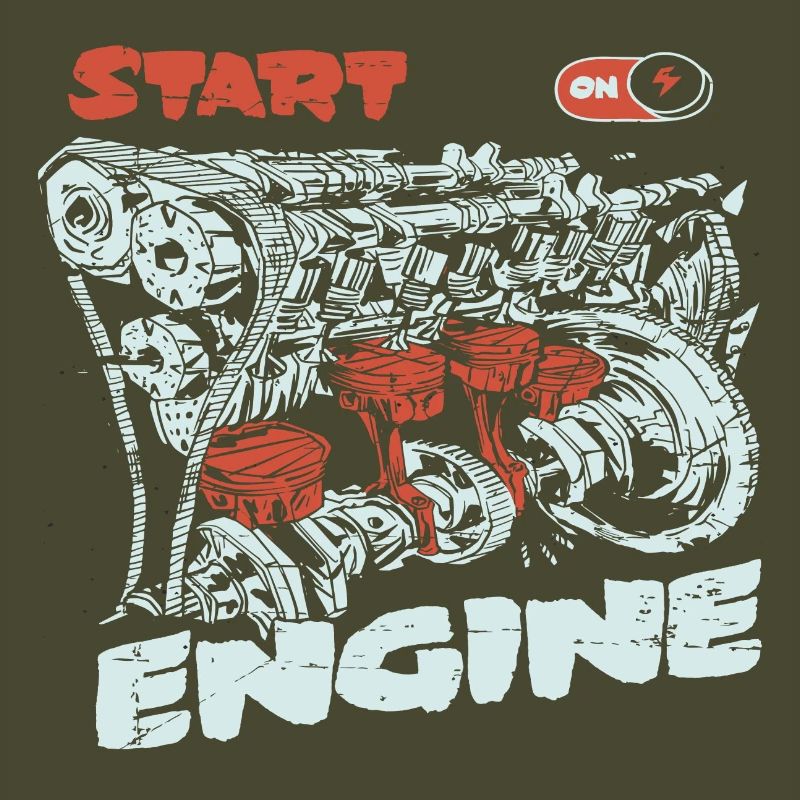 Starte den Motor