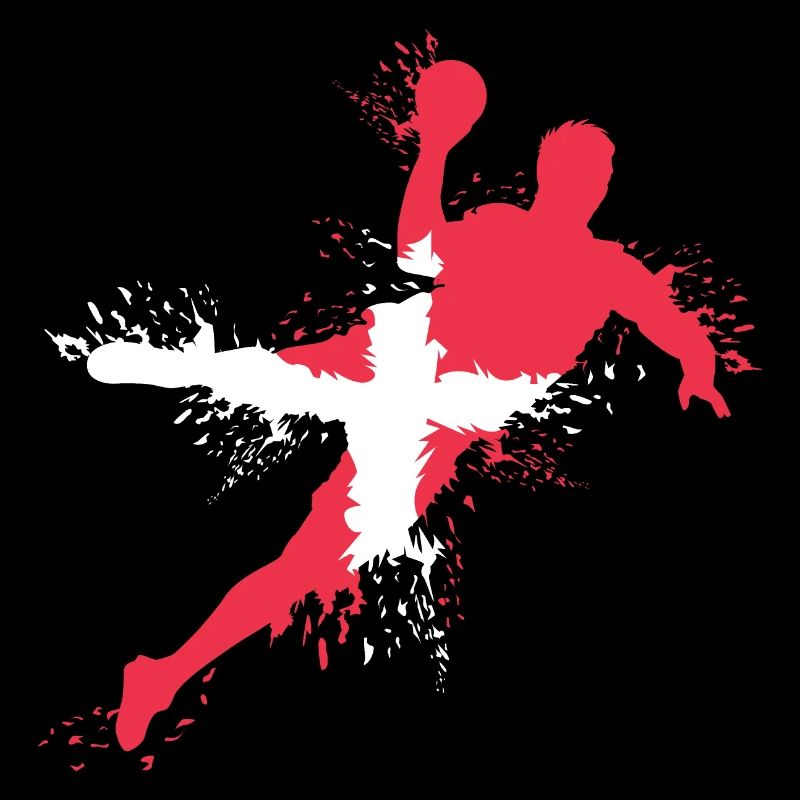 Handball Team Denmark Handball Player Symbol Throw icon