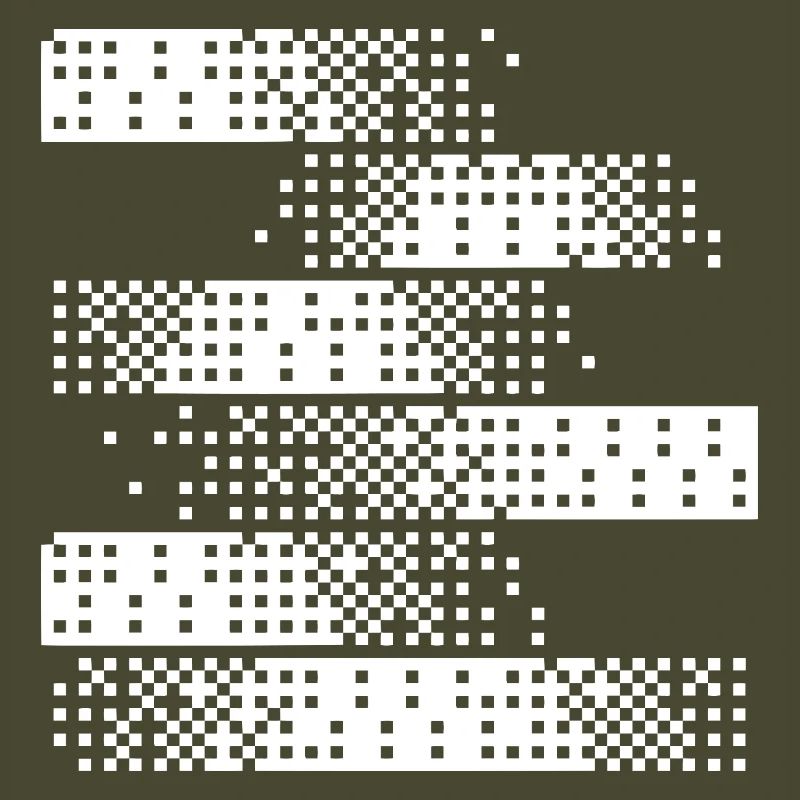 Abstract Digital Pixel Pattern