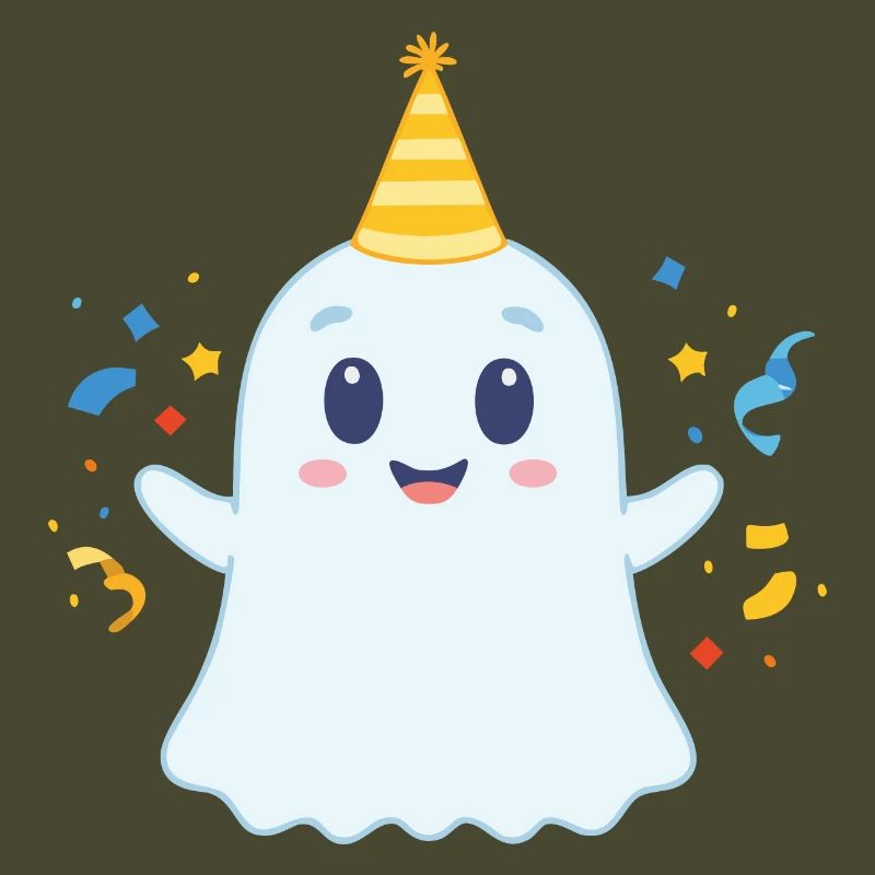 cute party ghost