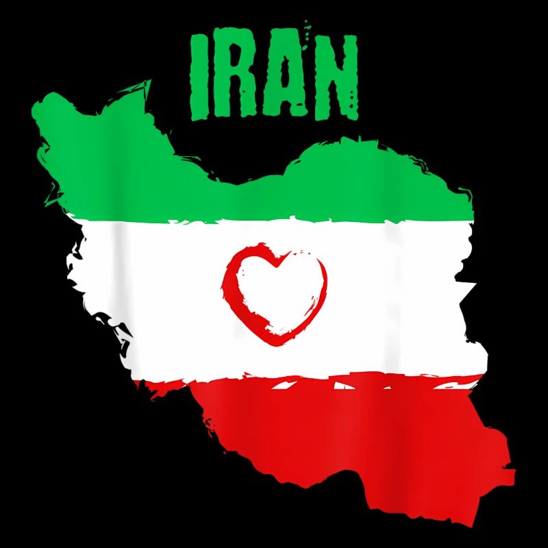 Drapeau du Cœur iranien