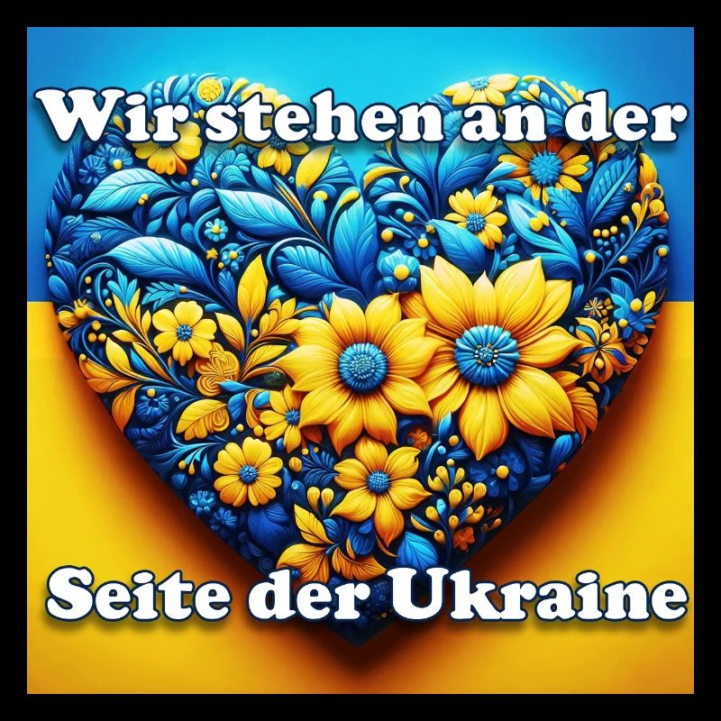Wir stehen an der Seite der Ukraine♥