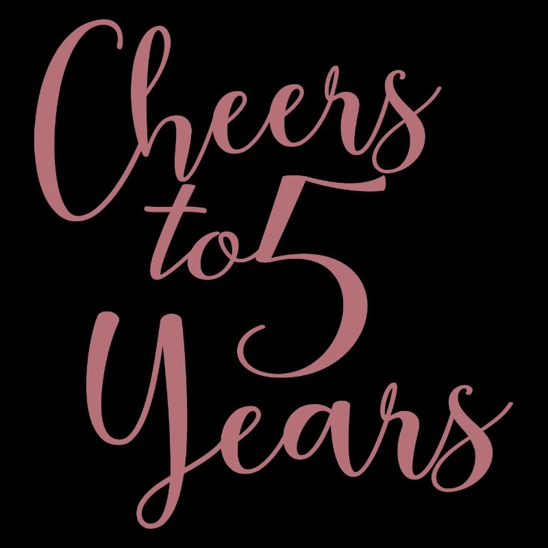 Vive le 5e anniversaire de 5 ans