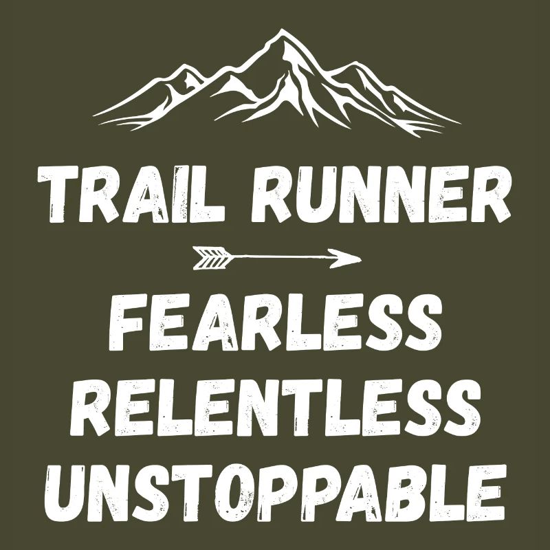 Coureur de trail - Intrépide. Implacable. Imparable.