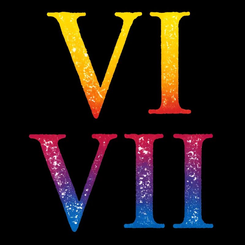 67 Meme VII Roman Numeral Stack
