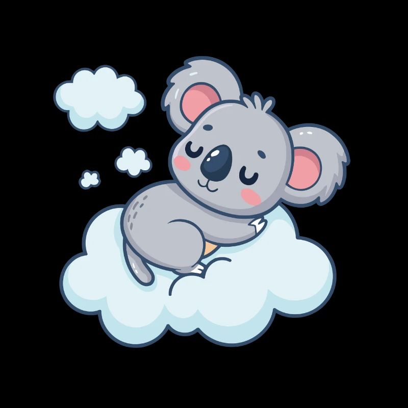 Nuage Koala Somnolent