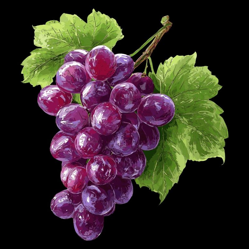 red grapes