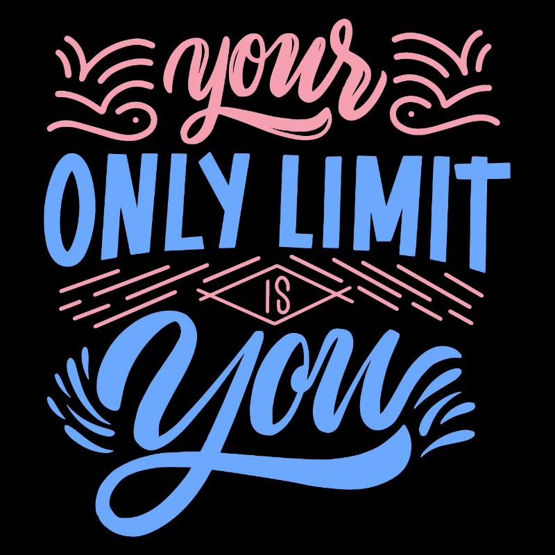 Votre seule limite, c’est vous – Design Motivationnel