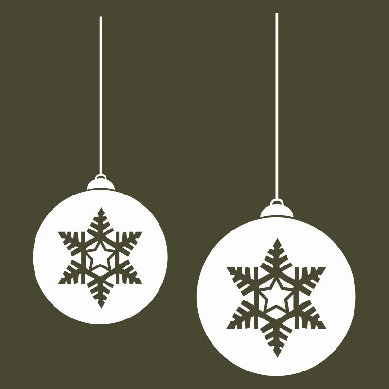 Weihnachtskugel stern 2