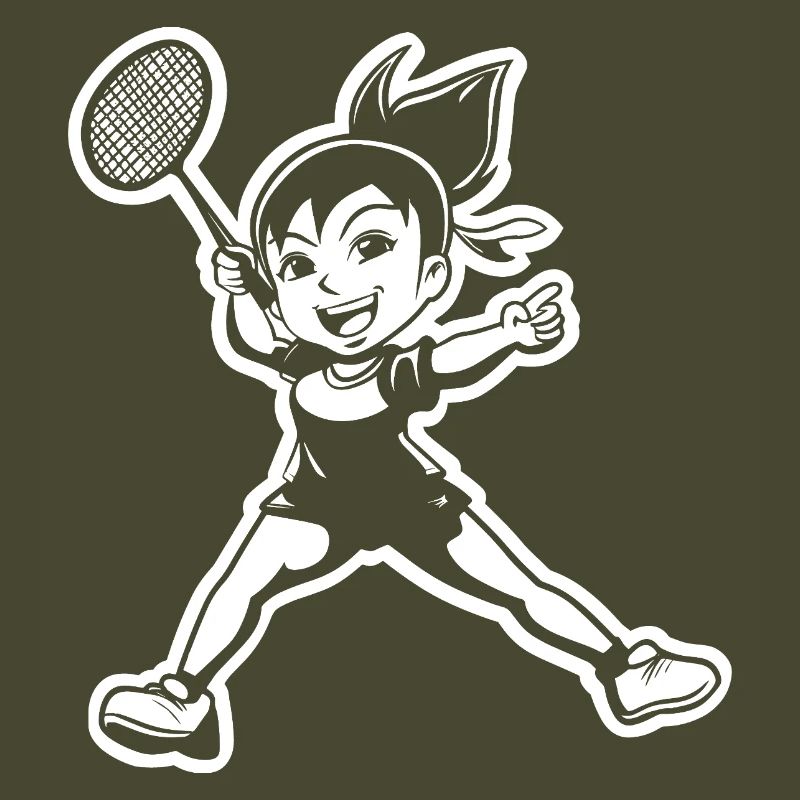 Badminton player