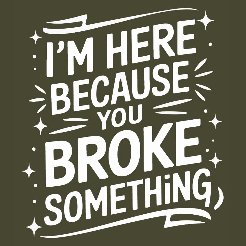 Technischer Support Computerfreak Nerd