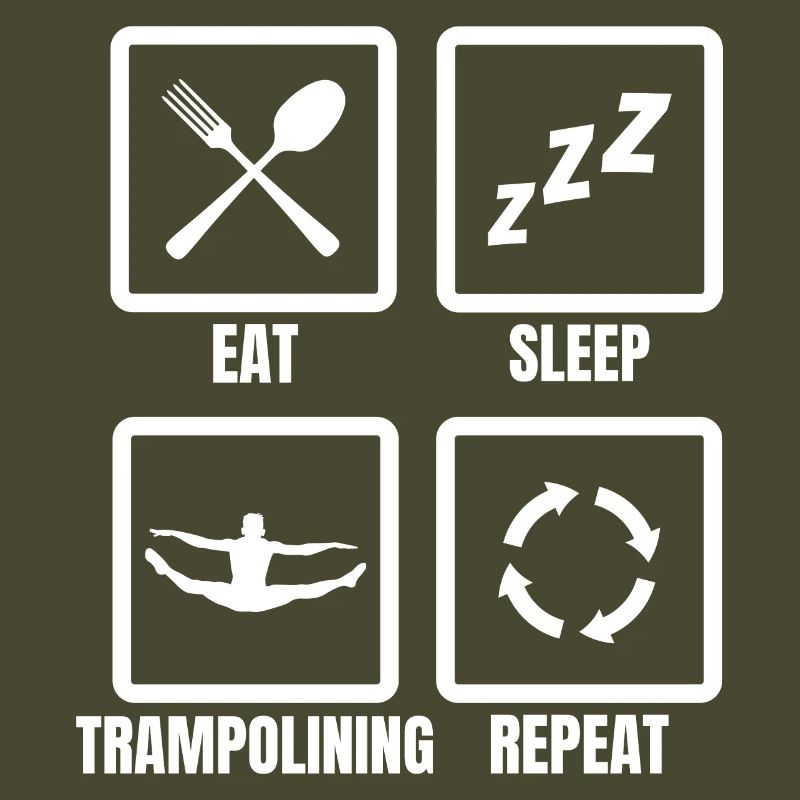 Trampolinist Routine