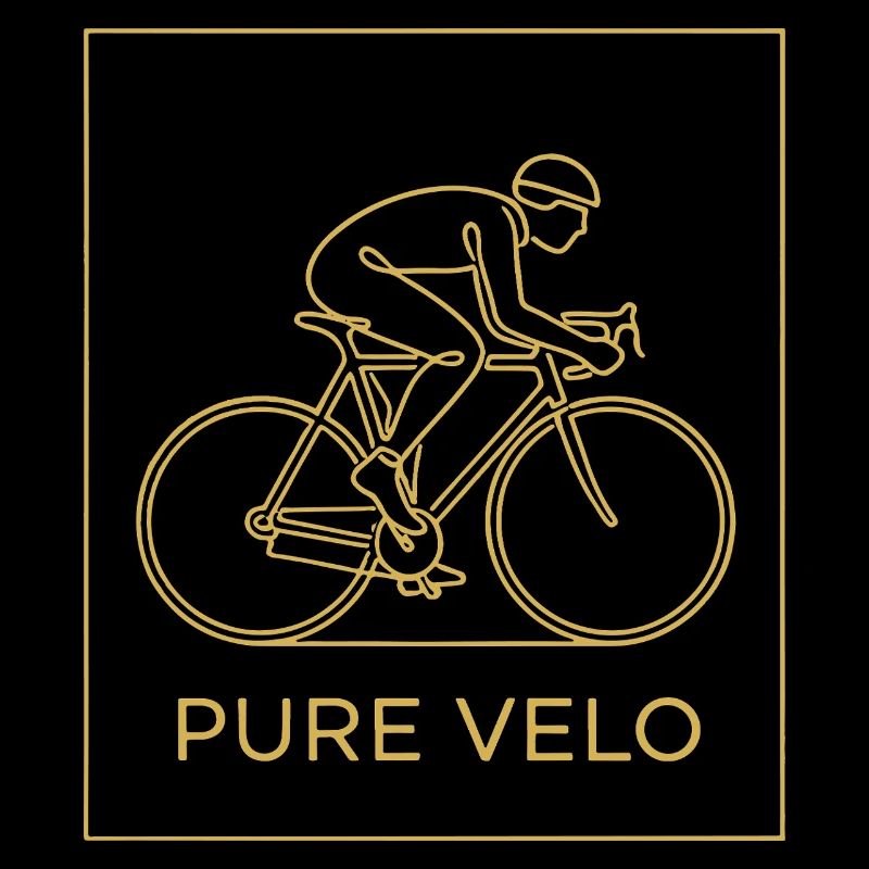 Cycliste Pure Velo Gold Line