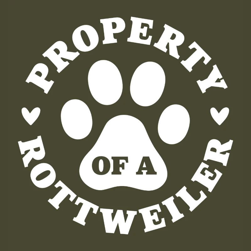 Eigentum eines Rottweilers