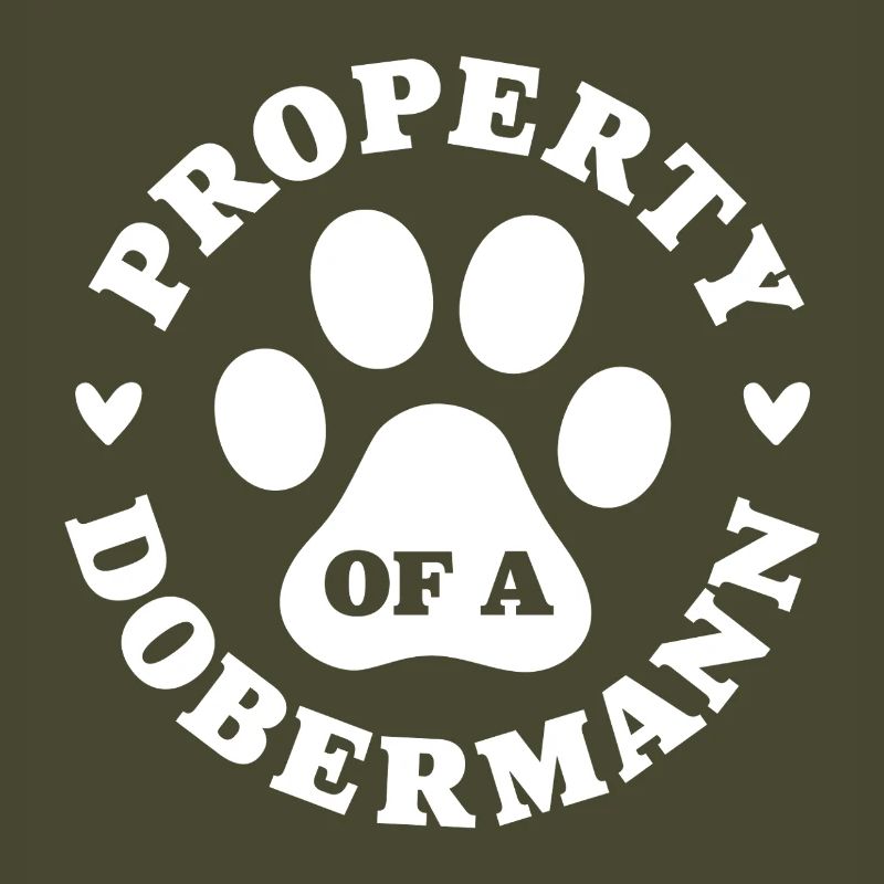 Eigentum eines Dobermanns