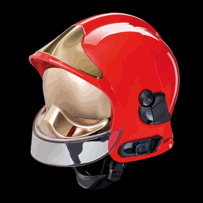 casque de pompiers