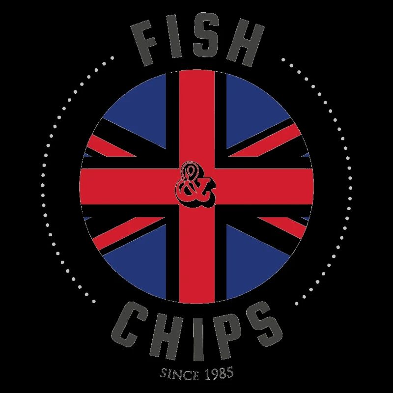 Fisch und Chips - britischer Stil