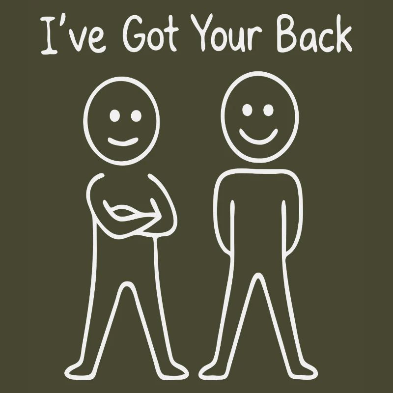 Ich stehe hinter dir: Support-Duo