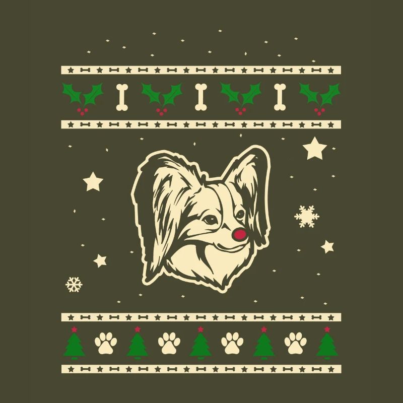 Papillon Weihnachtsgeschenk