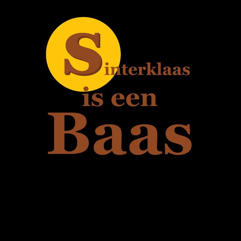 Sinterklaas ist ein Baas niederländische Niederlande Kinder